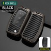 OTMIK Zinc Alloy ABS Carbon Fiber Car Key Cover Cases