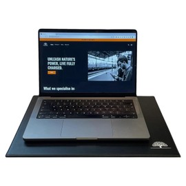 HOMESTA EMF Blocker Laptop Mat – EMF Blocker Pad for Shielding Laptop Radiation, Heat Blocking, and Cooling. EMF Blocker and EMF Protection for Laptops and Devices.