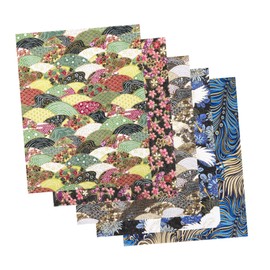 KONTONTY 5pcs Cotton Fabric for DIY Craft Quilting and Patchwork Durable and Breathable Material for Sewing Projects and Handmade Fun