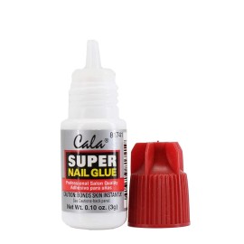 Cala Super Nail Glue 0.10 Oz Pack Of 3 Professional Acrylic Adhesive
