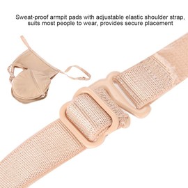 Women's Washable Underarm Pads Underarm Sweat Pads, Underarm Sweat Pads, Washable Absorbent Pads for the Armpit, Absorbent Pads Quality Forearm Black