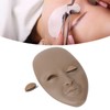 Lash Mannequin Head Reusable Soft Rubber 3D Effects Replaced Eyelids