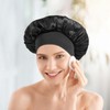 Mecool 5 Pcs Adjustable Shower Caps for women | Reusable