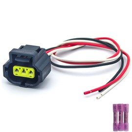 3-Wire Alternator Pigtail Harness - Compatible with Ford 6G Alternator Connector Plug