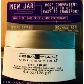 Finishing Product SEBASTIAN BUFF WAXLESS ANTI FRIZZ POMADE & SMOOTHER 4.4 OZ UPC, 769295096173