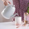 Pinky Up Noelle 1.5 L Ceramic Gooseneck Spout Electric Tea
