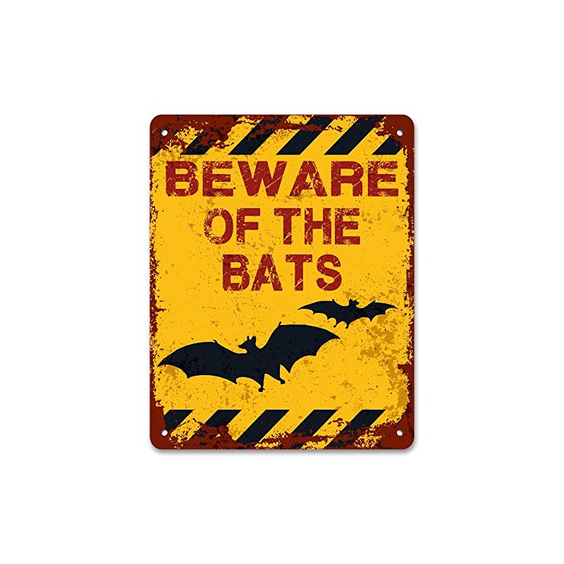 Print Crafted - Beware Of The Bats | Vintage Metal