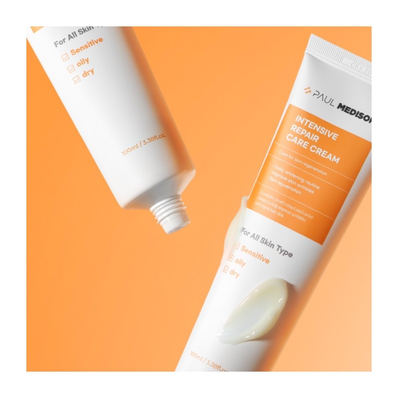 1+1 composition High moisturizing cream Paul Medison Intensive Repair Care