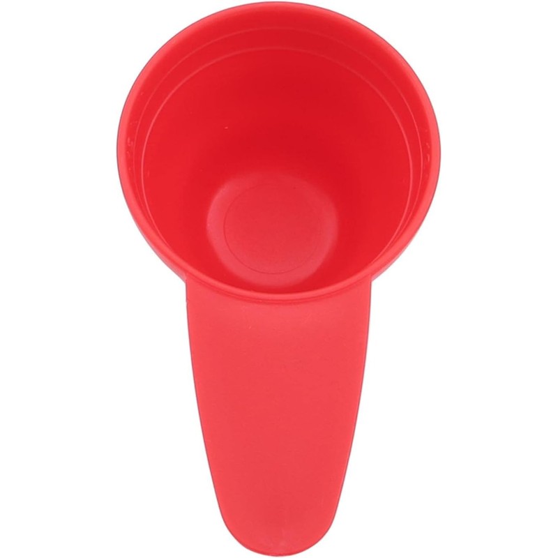 Red Plastic Coffee Scoop Measuring Scoop Suitable for Ground Beans