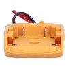 Battery Adapter Dock Power Mount Connector with 14 Gauge Wire