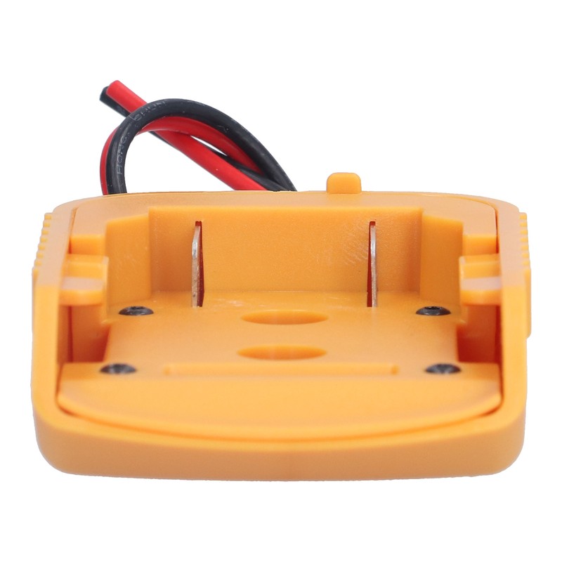Battery Adapter Dock Power Mount Connector with 14 Gauge Wire