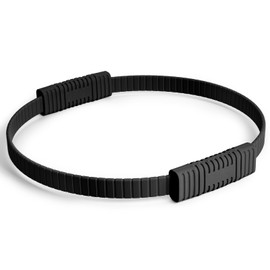 LTHTRADE Pilates Ring, 13.5 Inch Magic Circle Ring for Toning Thighs, Legs, Arms & Core, Pilates Ring Circle Yoag Fitness Equipment for Women (Black)