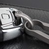 TISUR Key Ring Titanium D-Ring Key Car Motorcycle Keychain Cute