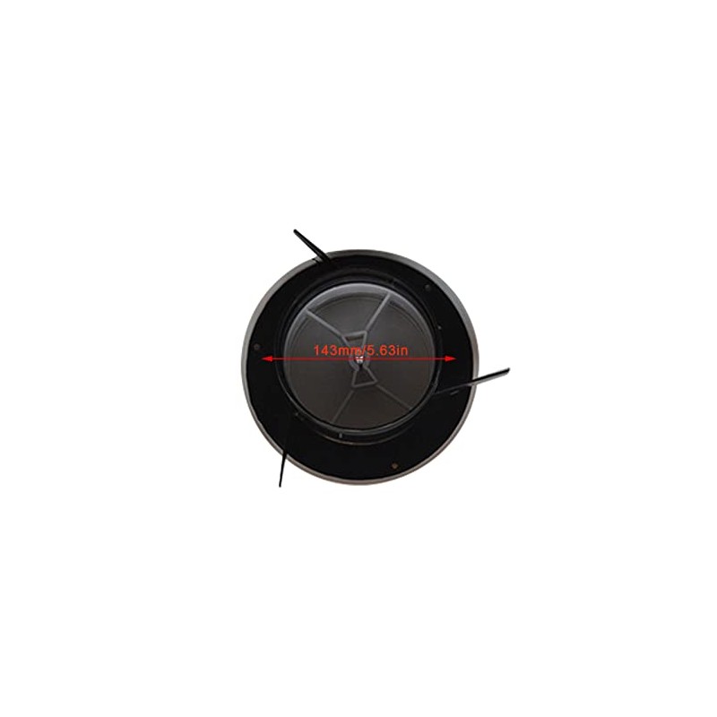 Air Ventilation Round Air Vent Grill Adjustable Ventilation Grille Outlet,