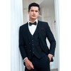 Enlision Bow Tie Men's Plain Pre-Tied Bow Tie and Pocket