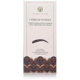 Rianpesn Sello de Cejas - Kit de Sellos para Cejas de Maquillaje Resistente al Agua a Prueba de Manchas,Maquillaje de Cejas Pomada de Sello de Cejas de un Solo Paso Plantillas Delgadas y Gruesas