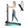 AKLUER Manual Treadmill with Incline - Dual Flywheel, Non-Electric for