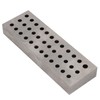 36 Holes Steel Drilling Carving Hole Punching Plate Watch Repairing