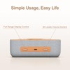 REACHER 15W Fast Magnetic Wireless Charging Alarm Clock with White