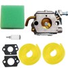 LIZAPUS Carburetor Compatible with Craftsman 536.292500 536.292521 2 Cycle Tiller