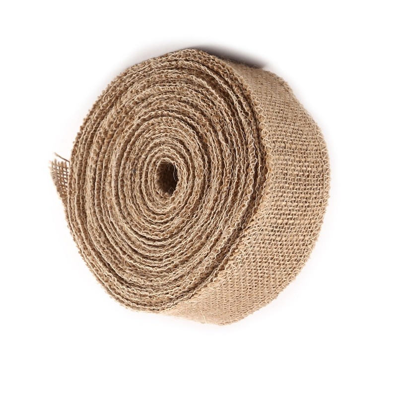 MUNEFE Jute Burlap Table Runner, Long Burlap Fabric Roll, Jute