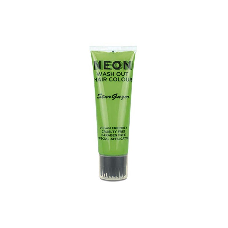 Stargazer Neon UV-Reactive Wash Out Hair Colour, Super Vibrant Colour,