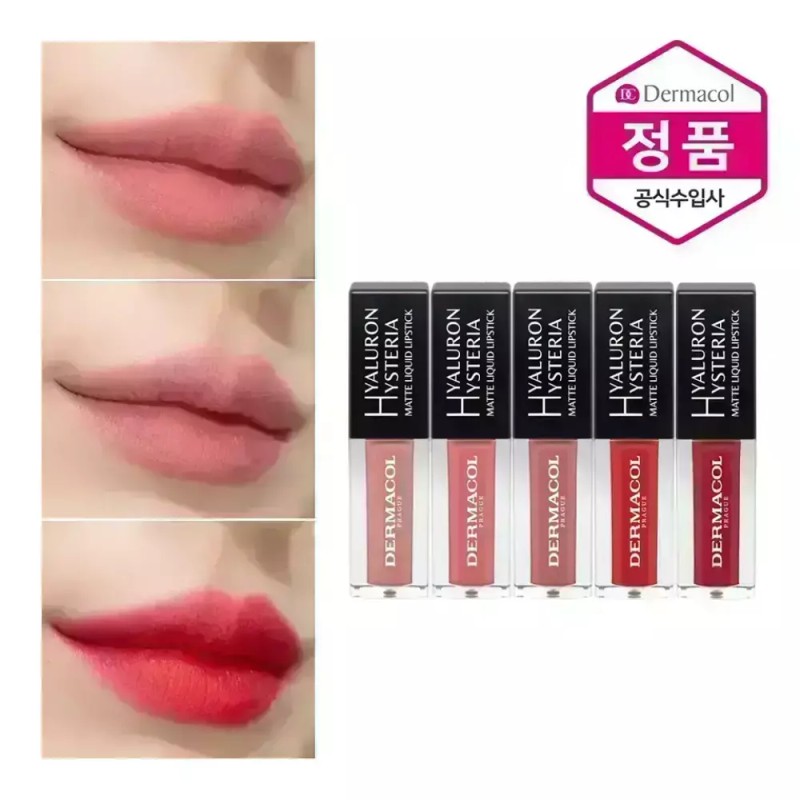 Dermacole 더마콜 히스테리아 매트 립틴트 4.5ml 5color [7호 리얼 레드]