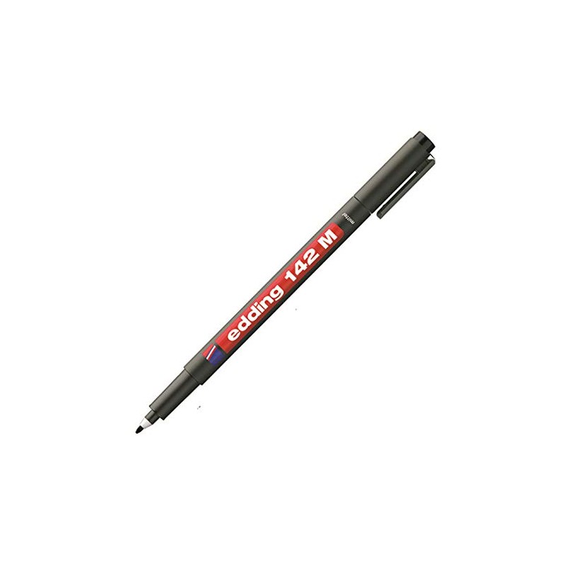edding 142 M permanent pen - black - 1 pen