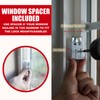 SecurityMan Window Security Bar - Easy Install for Horizontal/Vertical Windows
