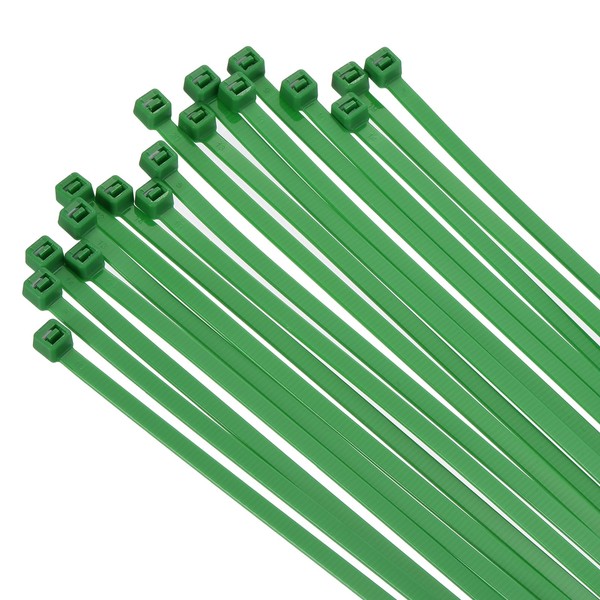 sourcing map 100PCS Cable Zip Ties 13.5 Inch, Self-Locking Nylon