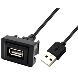 USB Input Port Toyota Type A Navigation Audio Connection Communication for Toyota Vehicles