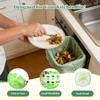 Vosyinm Small Trash Bags 1.2 Gallon, 120 Count Bathroom Garbage