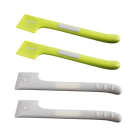 Septe Cat food scoop,pet food scoop (Green+Gray) 4 PCS