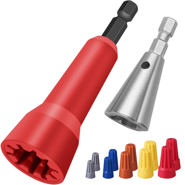 Wire Nut Twister,Wire Twisting Tool,Wire Twister Tool for Drill,Spin Twist