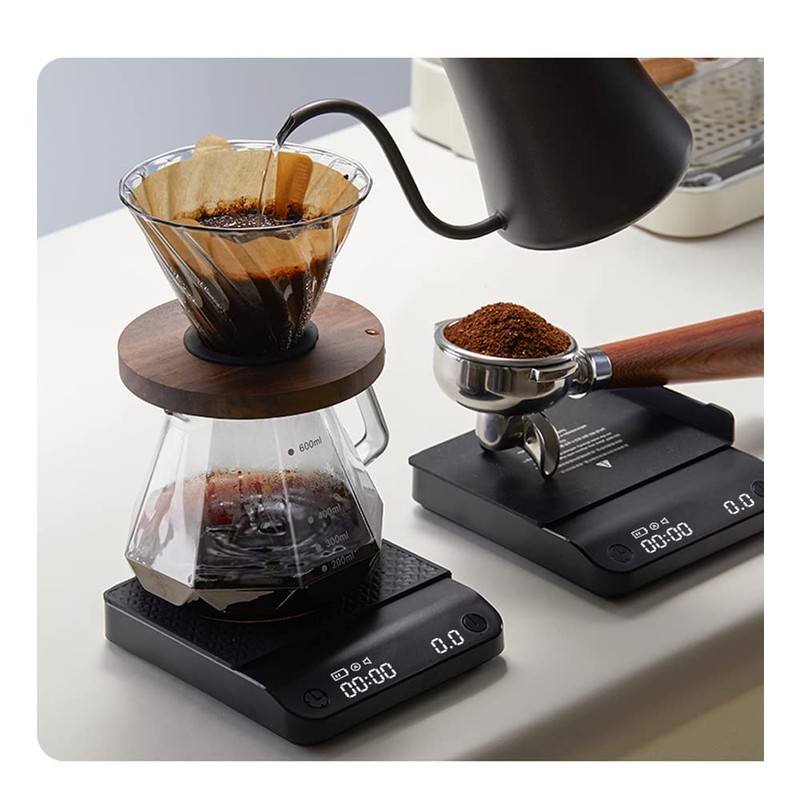 Coffee Scale, Espresso Scale,Weigh Digital Coffee Scale with Timer, 0.1g