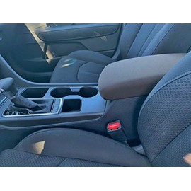 Auto Console Covers- Fits The Kia Optima 2015-2019 Center Console Armrest Cover Waterproof Neoprene Fabric (Brown)
