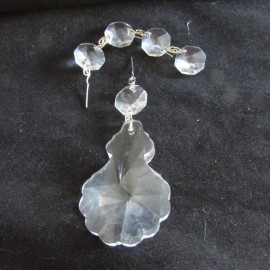 Unbranded 200 TWIST CONNECTOR PINS 33 mm SILVER CHANDELIER PARTS LAMP CRYSTAL PRISM BEAD