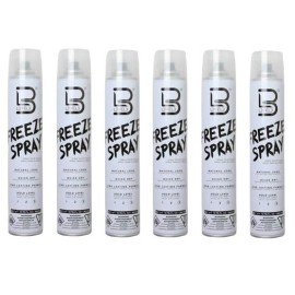 L3VEL3 Freeze Hair Spray 12.95 oz. Max Hold, Natural Look Long Lasting PACK OF 6