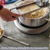 Premium Grade Stainless Steel Spaetzle Maker with Comfort Grip Handle