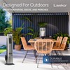 Lasko Outdoor Living Oscillating Tower Fan, for Decks, Patios and