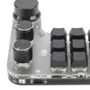 Mini Keypad 9 Keys 3 Knob RGB Multifunctional DIY Shortcut