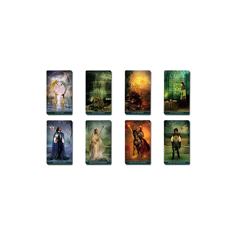 Tarot Cards, Divination Telling, 78 Cards, Cerema, Tarot Japanese Booklet