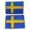 Iron-On Sew-On Flag Patches Iron-On Appliqué Sticker Egg Flag Scandinavia