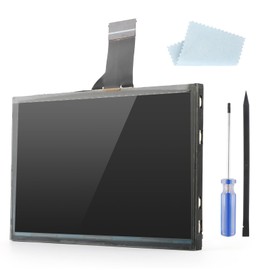 for 7" Uconnect Touch Screen for Jeep Compass 2017 2018 2019 2020 Radio Navigation Display Digitizer TD0-WXGA0700K00057-V1/TDO-WXGA0700K00033-V2 Accessories Replacement with Repair Tools