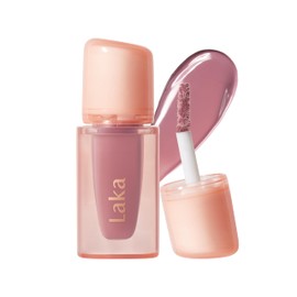 Laka Jelling Nude Gloss Mini, 1.9g0.07oz, Sheer Hydrating Lip Oil with No Stain, Non-Sticky, Nourishing Gloss for a Glowy Look, K-Beauty (312