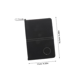 BESPORTBLE Golf Scorecard Protector Portable Record Notebook Fashionable Simple Design for Golfers