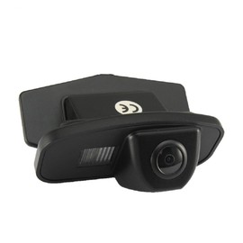 Rear View Camera Waterproof Night Vision Car Rear View Camera Parking Assistance Reversing System with Number Plate Light (Black) for CRV CR-V Cross Tour Odyssey CRV Fit Jazz Jade Elysion