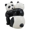Ceramic Hugging And Dancing Giant Panda Bears Salt And Pepper