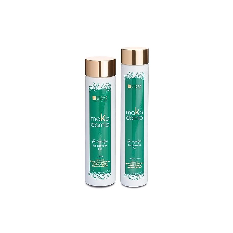 Urban Keratin - Duo Shampoo 250 ml und Pflege 200