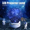 LED Projector Lamp 3 Color Multifunctional Dimmable Rotatable Rechargeable LED